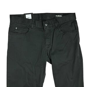 Linksoul Pants Mens 33x33 Black Dark Shadow Torrey Modern Fit Casual Golf LS6104